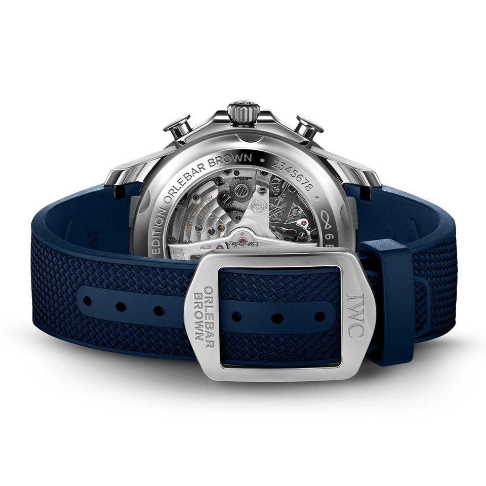 IMG_9081 IWC Portuguese Yacht Club Chronograph Mens watch Unisex Automatic Steel IW390704 Replica 4