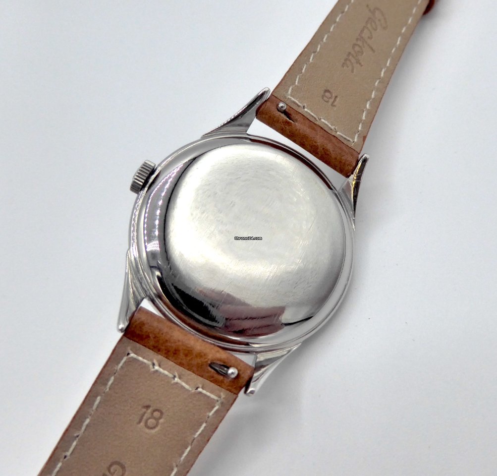 IMG_9081 Omega Mens watch Unisex Manual winding Steel 2605-5 Replica 4