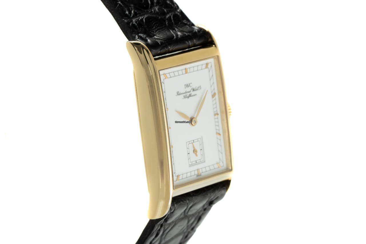 IMG_9081 IWC Novecento Mens watch Unisex Manual winding Yellow gold 2551 Replica 4