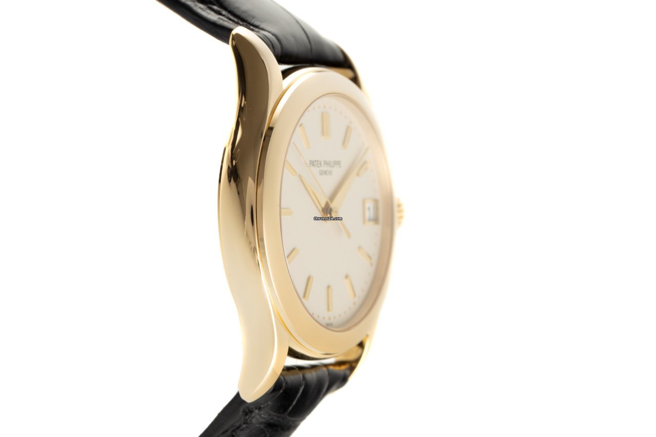 Patek Philippe Calatrava Mens watch Unisex Automatic Yellow gold 5107J-001 Replica 4