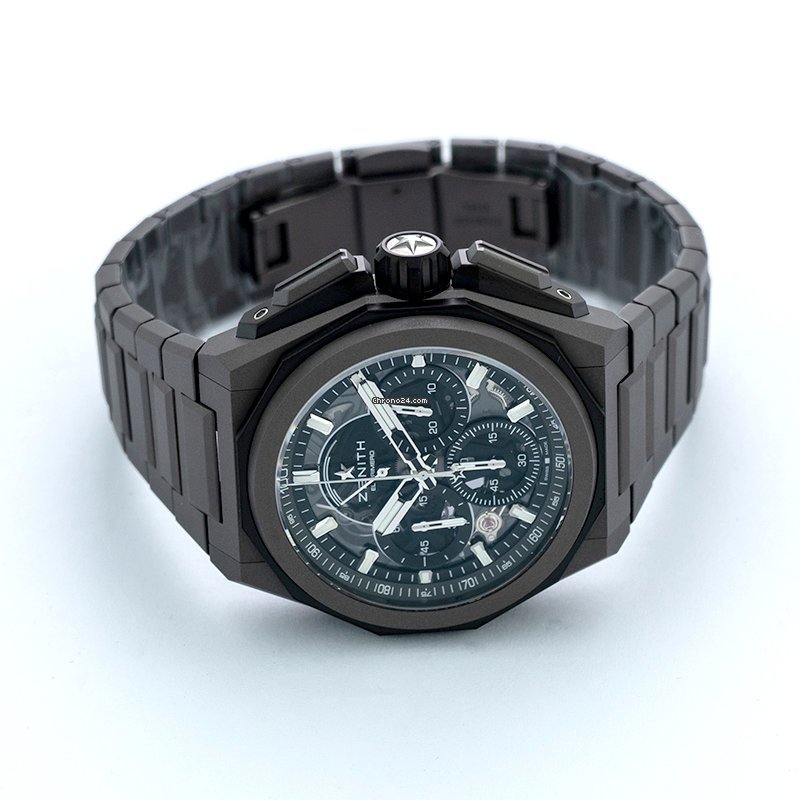 IMG_9081 Zenith Defy Mens watch Unisex Automatic Titanium 97.9100.9004 02.I001 Replica 4