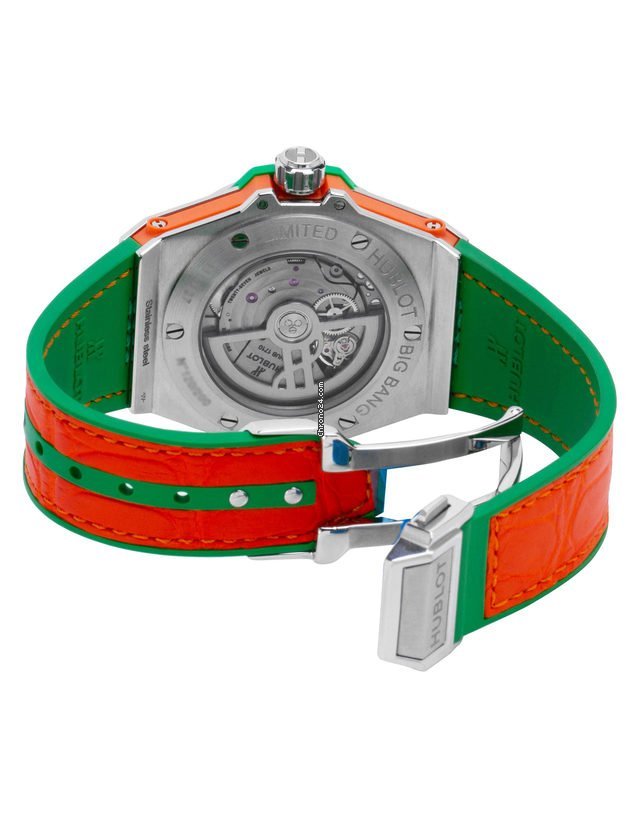 IMG_9081 Hublot Big Bang Pop Art Mens watch Unisex Automatic Steel 465.SO.5179.LR.1206.POP16 Replica 4