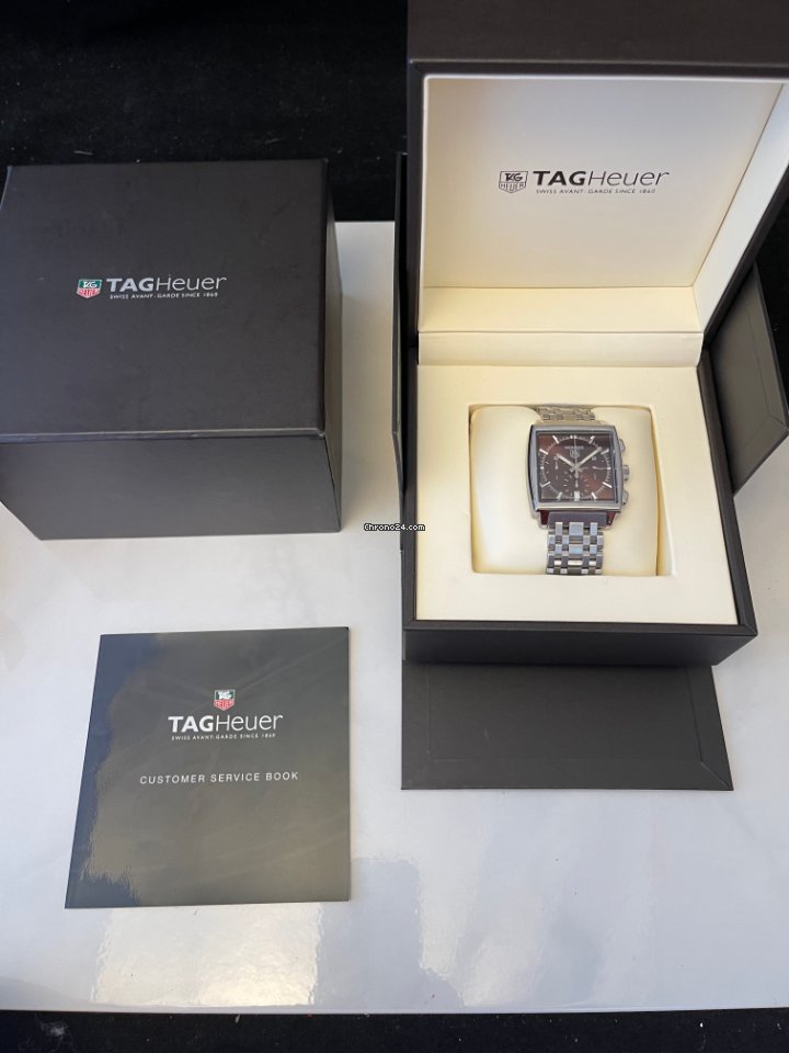 TAG Heuer Monaco Mens watch Unisex Automatic Steel CW2114-0 Replica 4