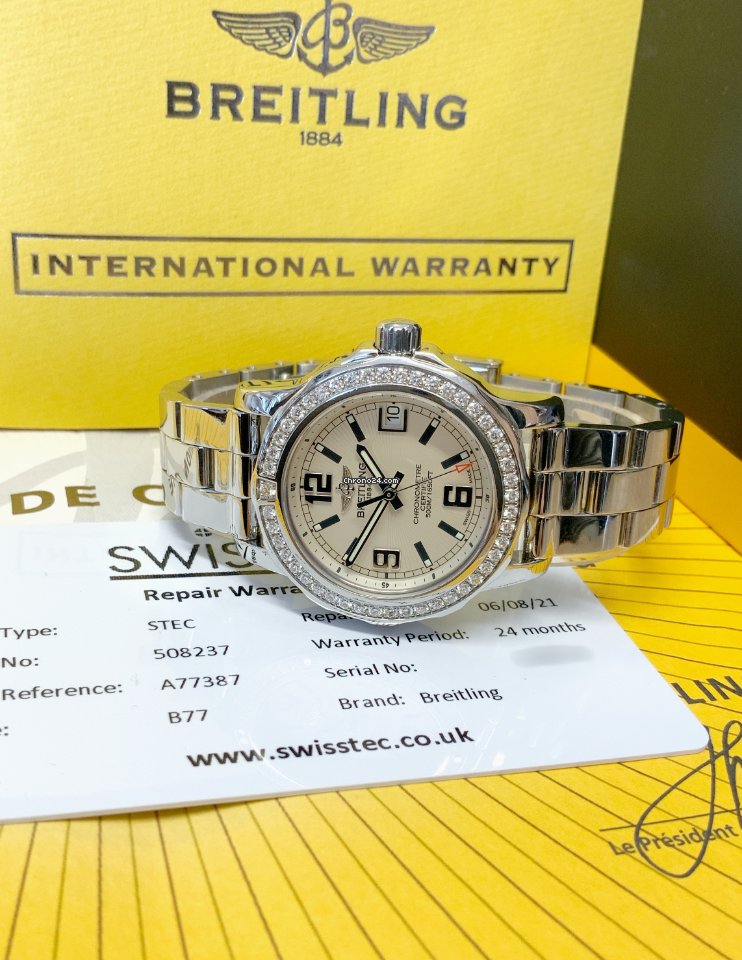 Breitling Colt Womens watch Quartz Steel A7738711 G744 Replica 4
