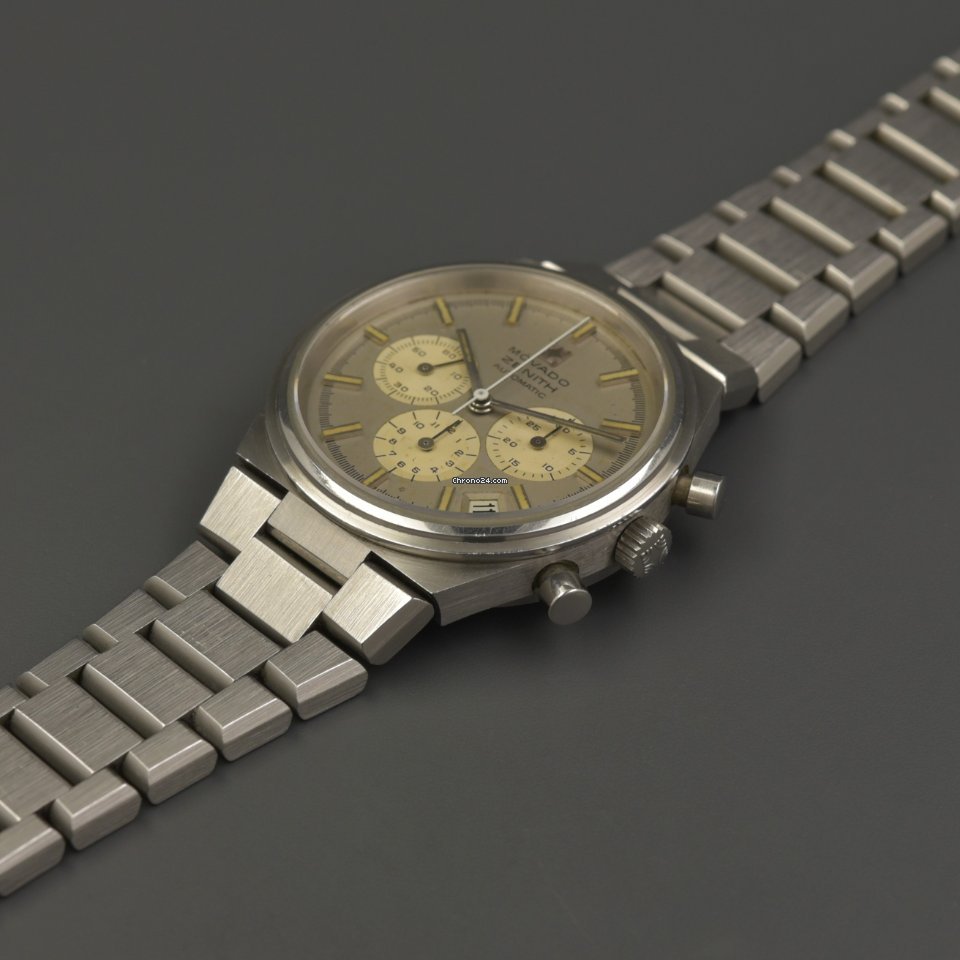 Zenith El Primero Chronograph Mens watch Unisex Automatic Steel 010180434 Replica 4