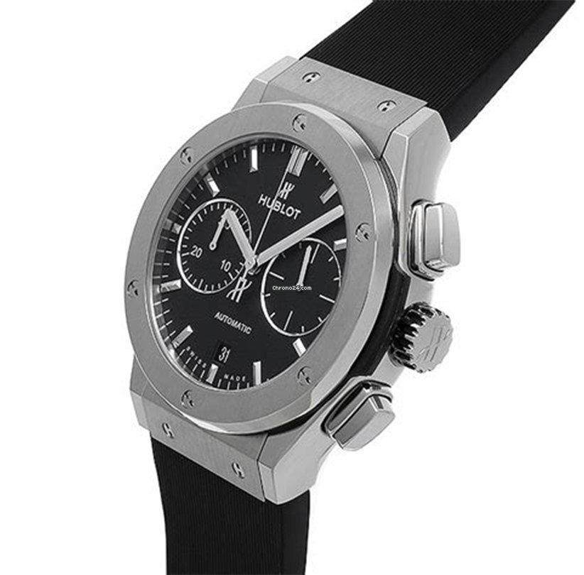 Hublot Classic Fusion Chronograph Mens watch Unisex Automatic Titanium 521.NX.1171.RX Replica 4