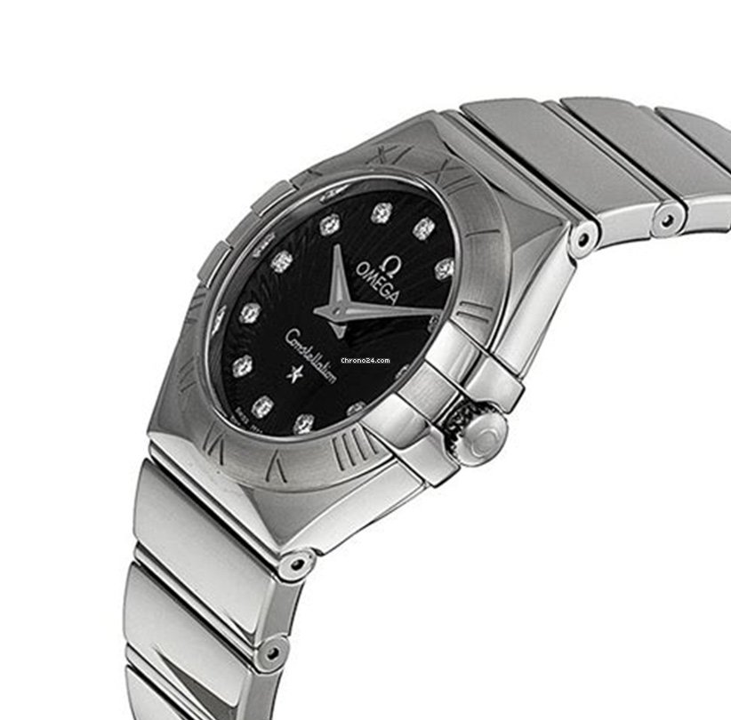 IMG_9081 Omega Constellation Quartz Womens watch Quartz Steel 123.10.27.60.51.001 Replica 4
