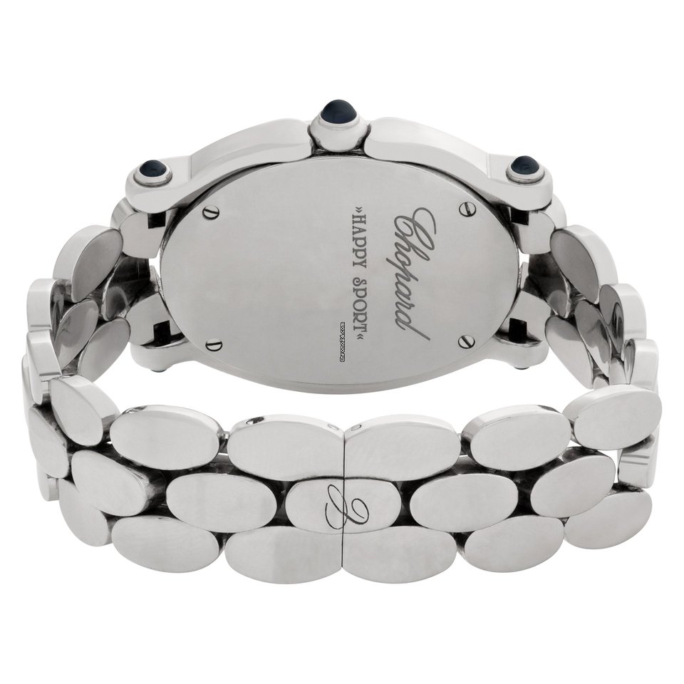 Chopard Happy Sport Womens watch Quartz Steel 27 8953-23 Replica 4