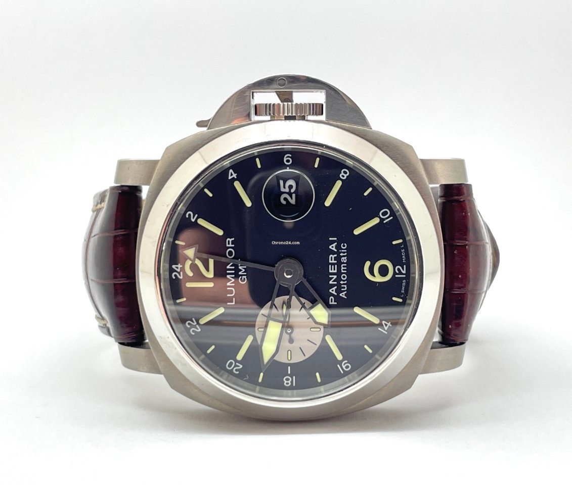 Panerai Luminor GMT Automatic Mens watch Unisex Automatic Titanium PAM161 Replica 4