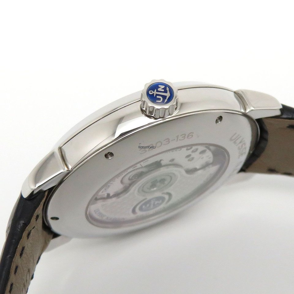 IMG_9081 Ulysse Nardin Classico Mens watch Unisex Automatic Steel 3203-136 E2 Replica 4