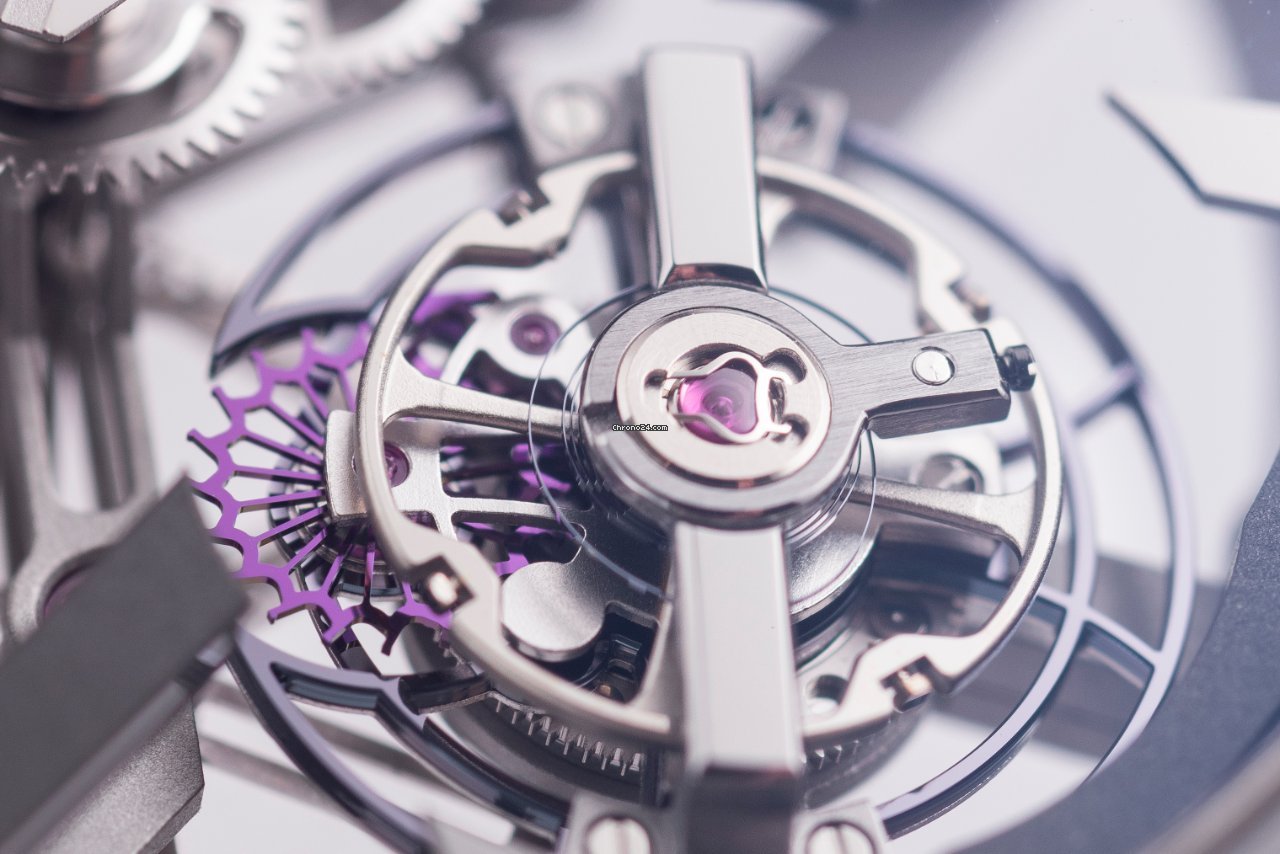 IMG_9081 Ulysse Nardin Executive Skeleton Tourbillon Mens watch Unisex Manual winding Titanium 1713-139 43 Replica 4