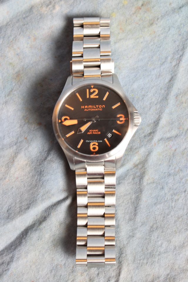 IMG_9081 Hamilton Khaki Aviation Mens watch Unisex Automatic Steel H76235131 Replica 4