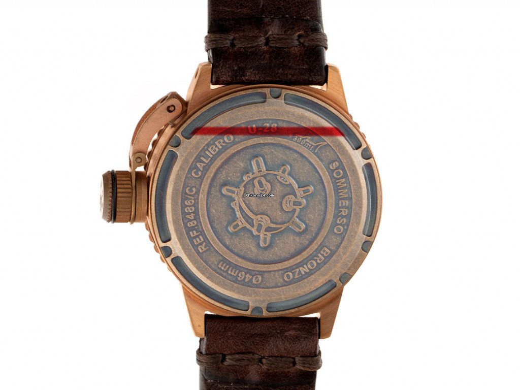 IMG_9081 U-Boat Classico Mens watch Unisex Automatic Bronze 8486 C Replica 4