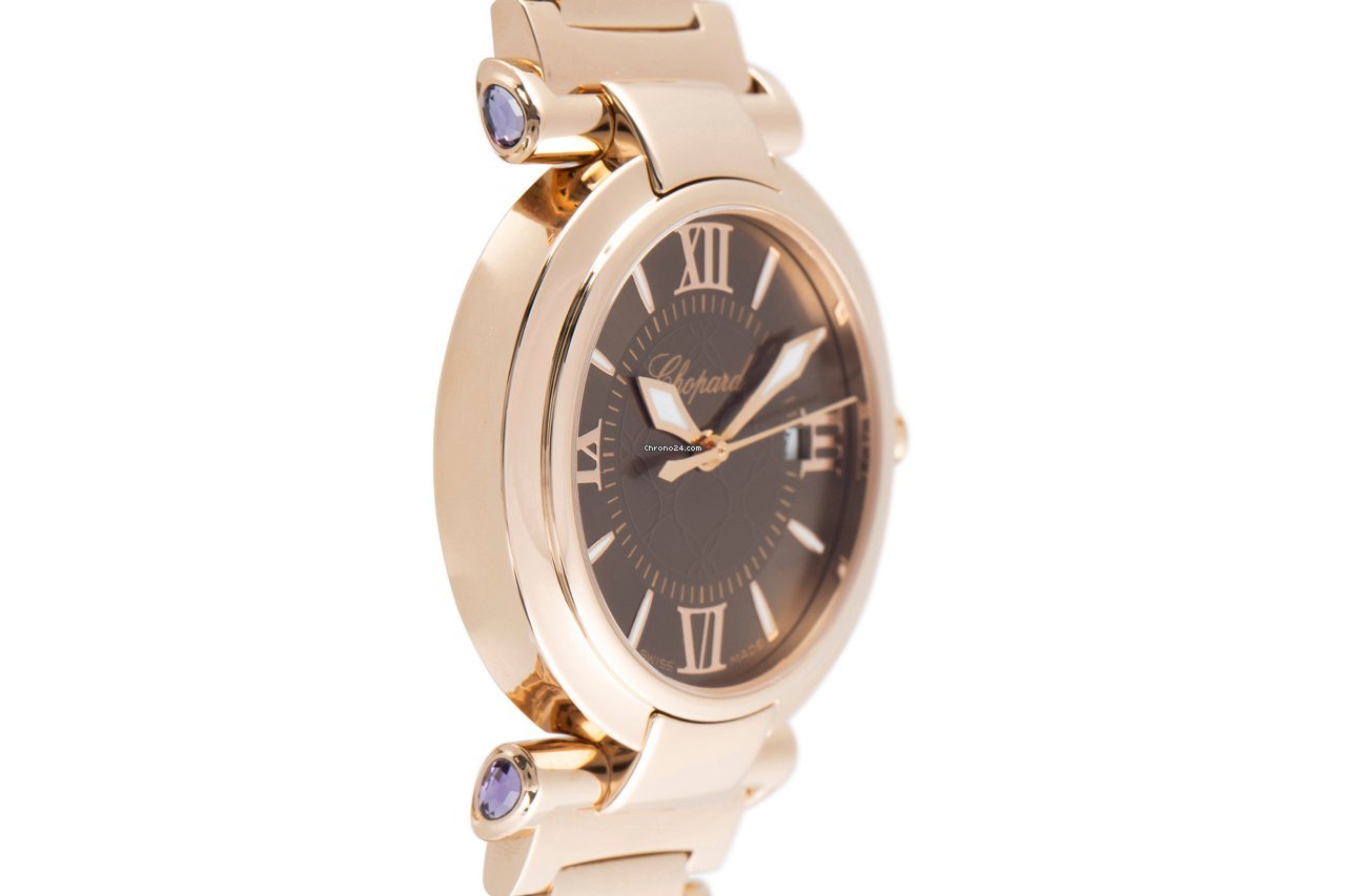 Chopard Imperiale Womens watch Quartz Red gold 384238-5006 Replica 4