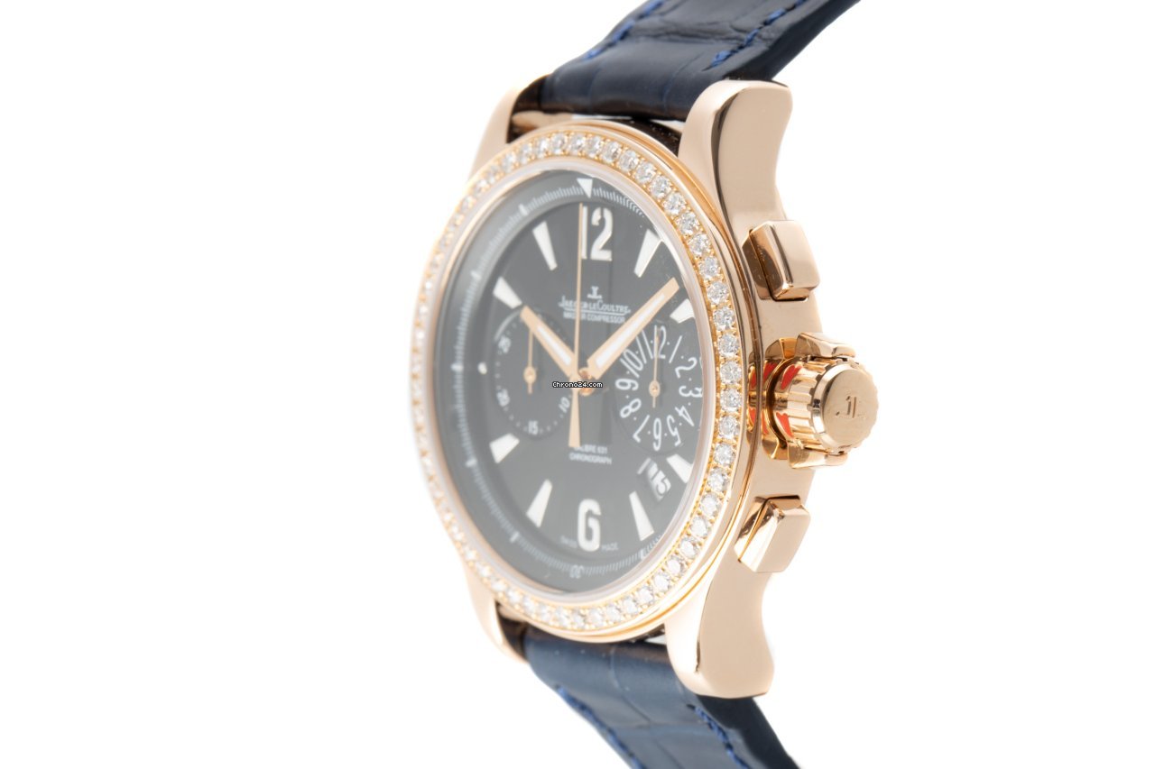 IMG_9081 Jaeger-LeCoultre Master Compressor Chronograph Womens watch Quartz Red gold 148.2.31 Replica 4