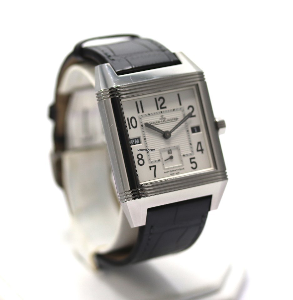 IMG_9081 Jaeger-LeCoultre Reverso Squadra Hometime Mens watch Unisex Automatic Steel 230.8.77 Replica 4