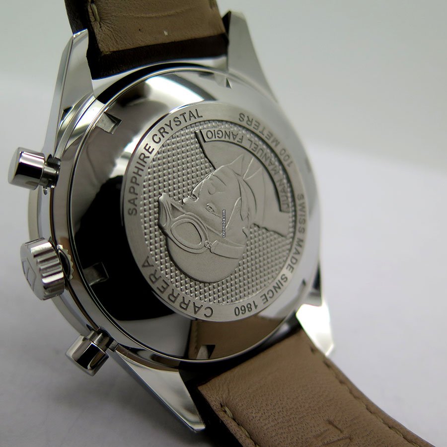IMG_9081 TAG Heuer Carrera Calibre 16 Mens watch Unisex Automatic Steel CV2013-5 Replica 4
