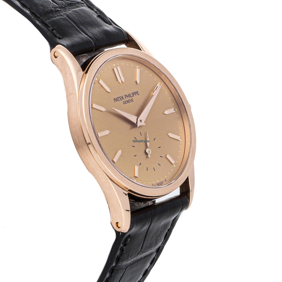IMG_9081 Patek Philippe Calatrava Mens watch Unisex Manual winding Rose gold 3796R Replica 4