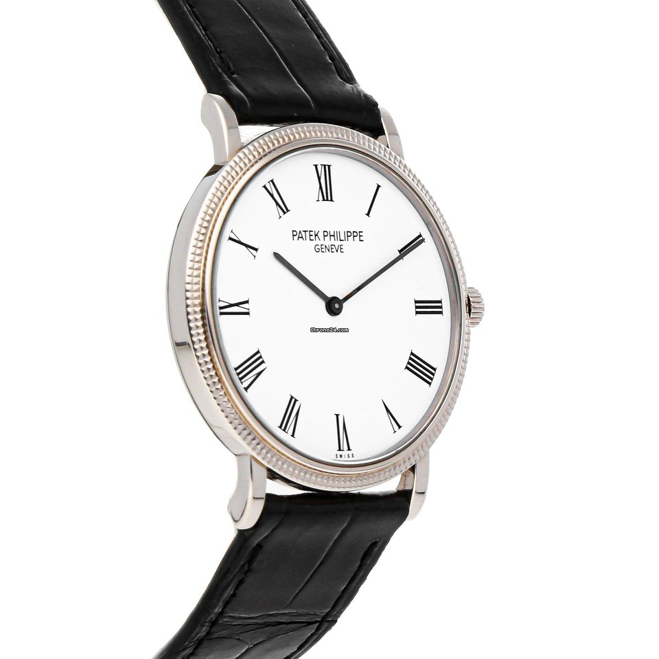 IMG_9081 Patek Philippe Calatrava Mens watch Unisex Automatic White gold 5120G-001 Replica 4