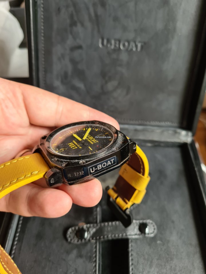 IMG_9081 U-Boat Thousands of Feet Mens watch Unisex Manual winding Steel 00443742-001 Replica 4