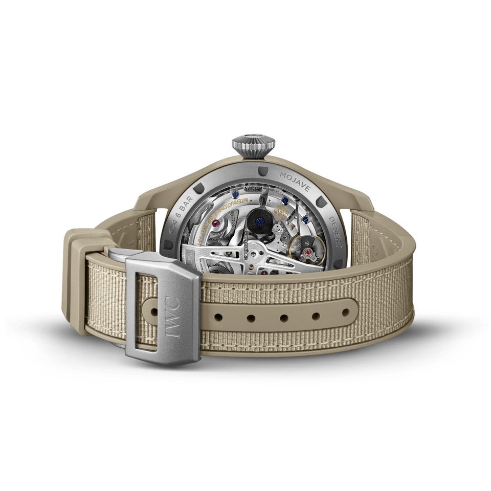 IWC Big Pilot Top Gun Automatic Ceramic IW503004 Replica 4