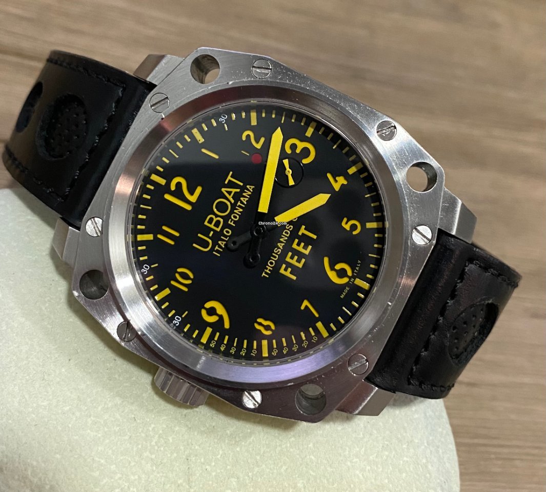 IMG_9081 U-Boat Thousands of Feet Mens watch Unisex Automatic Steel U Boat Thousands Of Feet Replica 4