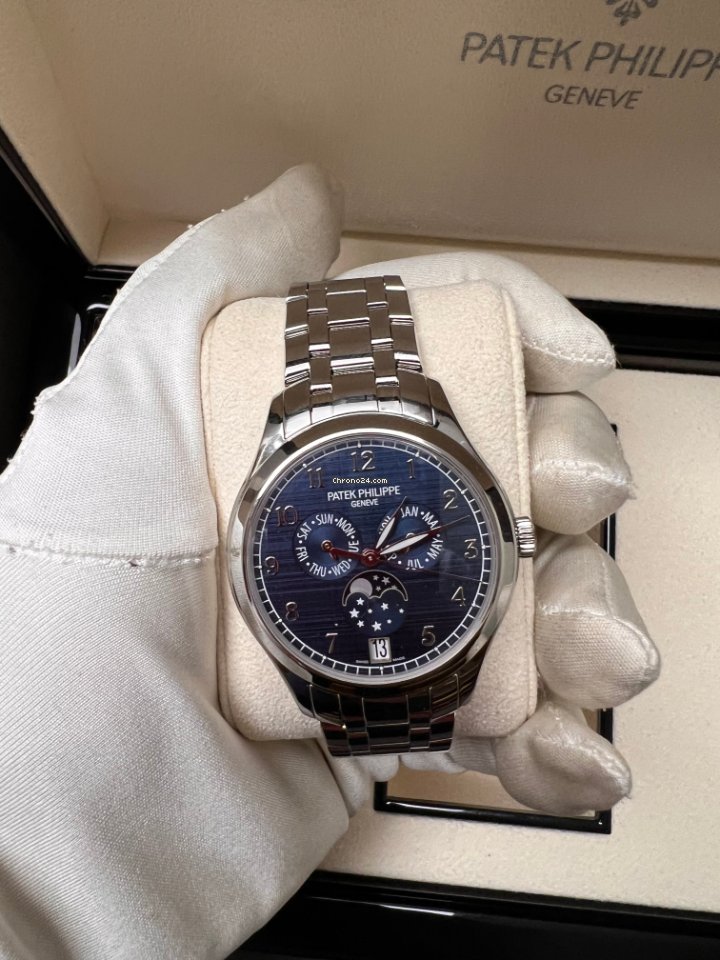 IMG_9081 Patek Philippe Annual Calendar Mens watch Unisex Automatic Steel 4947 1A-001 Replica 4