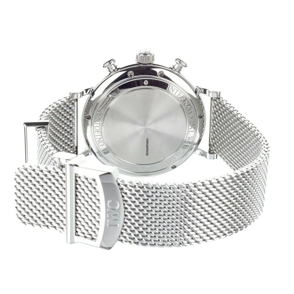 IMG_9081 IWC Portofino Chronograph Mens watch Unisex Automatic Steel IW391028 Replica 4
