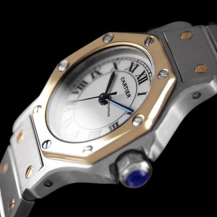 Cartier Womens watch Automatic Gold Steel 8350ST Replica 4