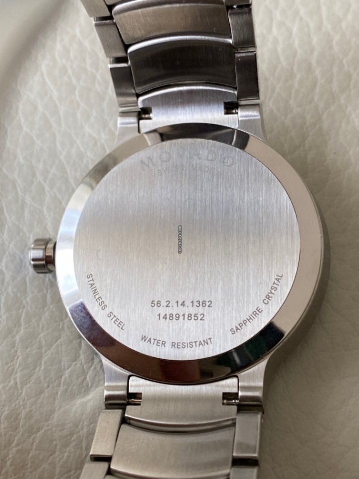 IMG_9081 Movado Mens watch Unisex Quartz Steel 0607041 Replica 4