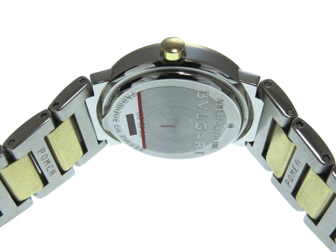 Bulgari Bulgari Womens watch Quartz Gold Steel BB26WSGD N Replica 4