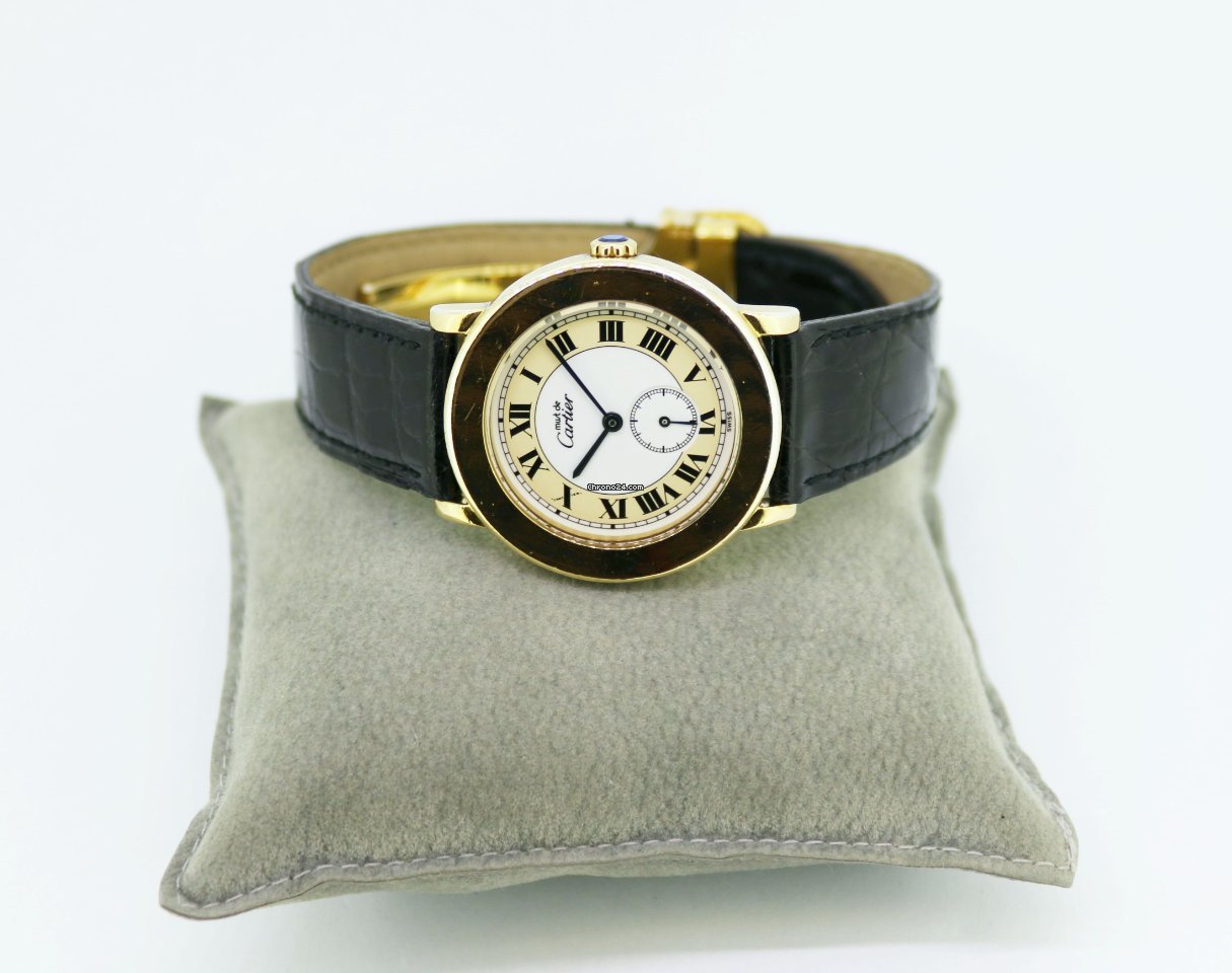 IMG_9081 Cartier Womens watch Quartz Silver 1810 Replica 4