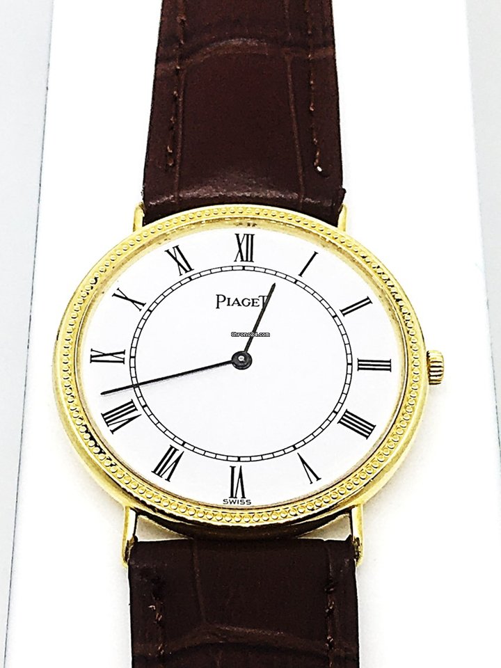 Piaget Mens watch Unisex Quartz Yellow gold PIAGET 84231 Replica 4