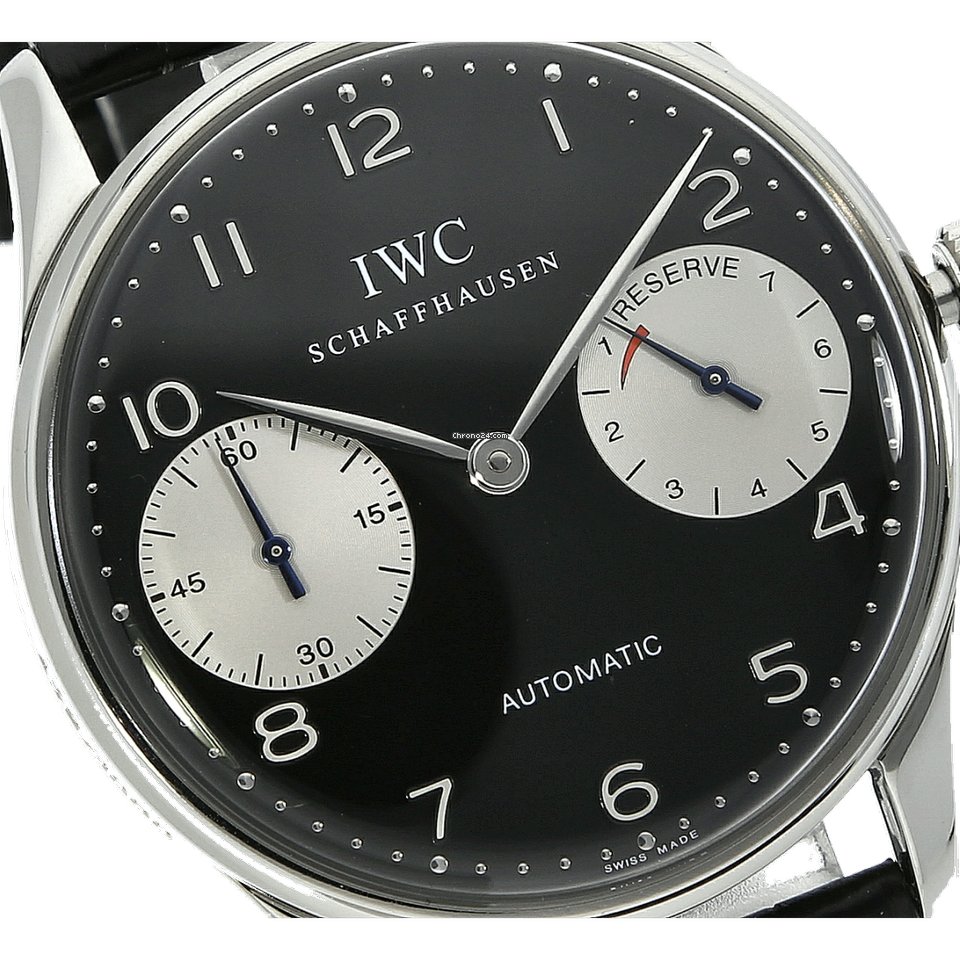 IWC Portuguese Mens watch Unisex Automatic Steel IW5000 Replica 4