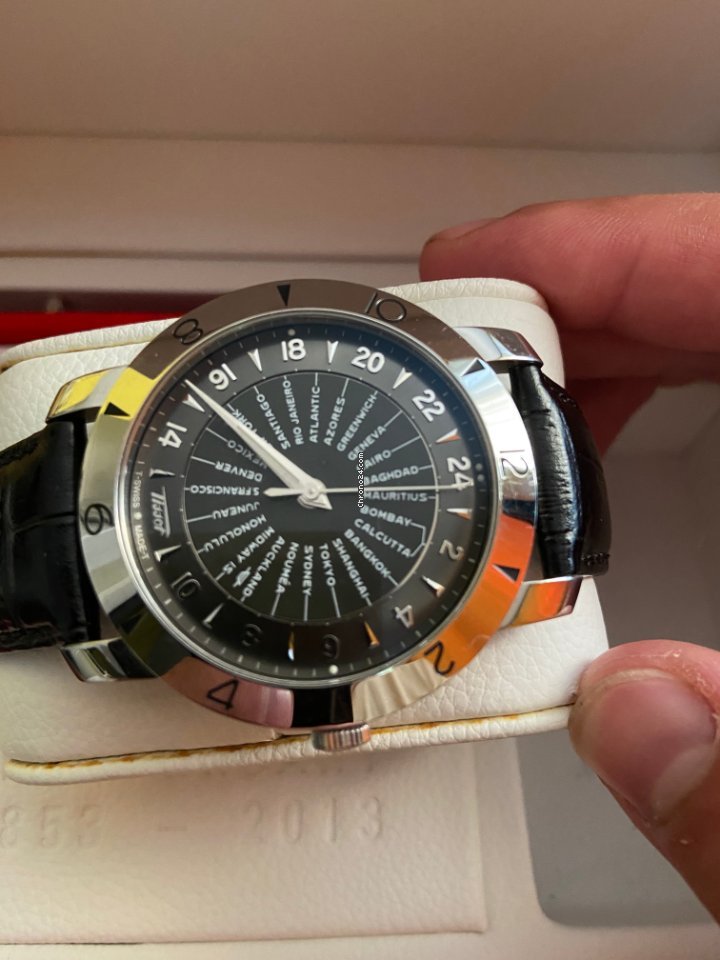 IMG_9081 Tissot Heritage Navigator Mens watch Unisex Automatic Steel T0786411605700 Replica 4