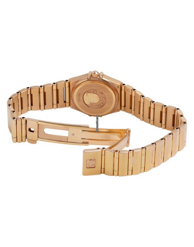 IMG_9081 Omega Constellation Mens watch Unisex Quartz Rose gold 1160.79.00 Replica 4