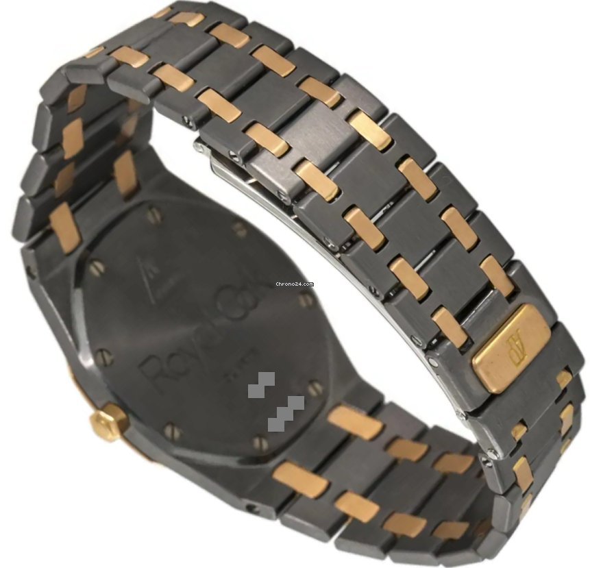 IMG_9081 Audemars Piguet Royal Oak Mens watch Unisex Quartz Tantalum 56175TR Replica 4