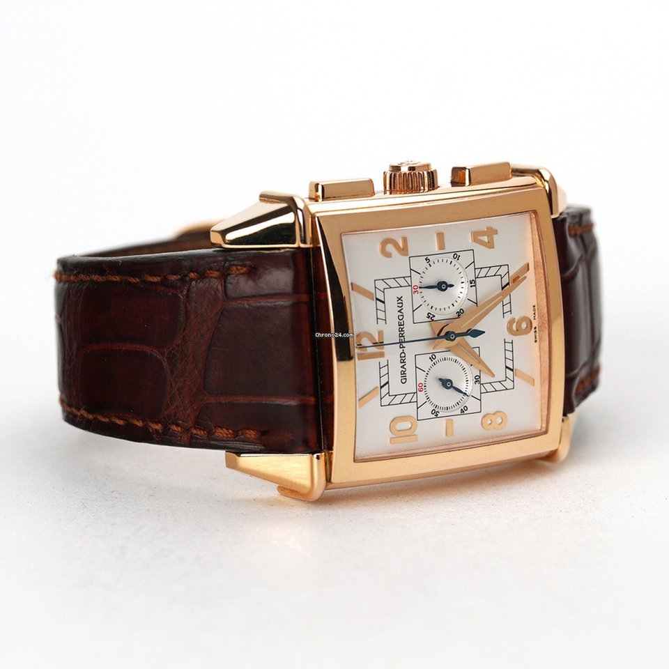 IMG_9081 Girard Perregaux Vintage 1945 Rose gold 25820-52-151-BACA Replica 4