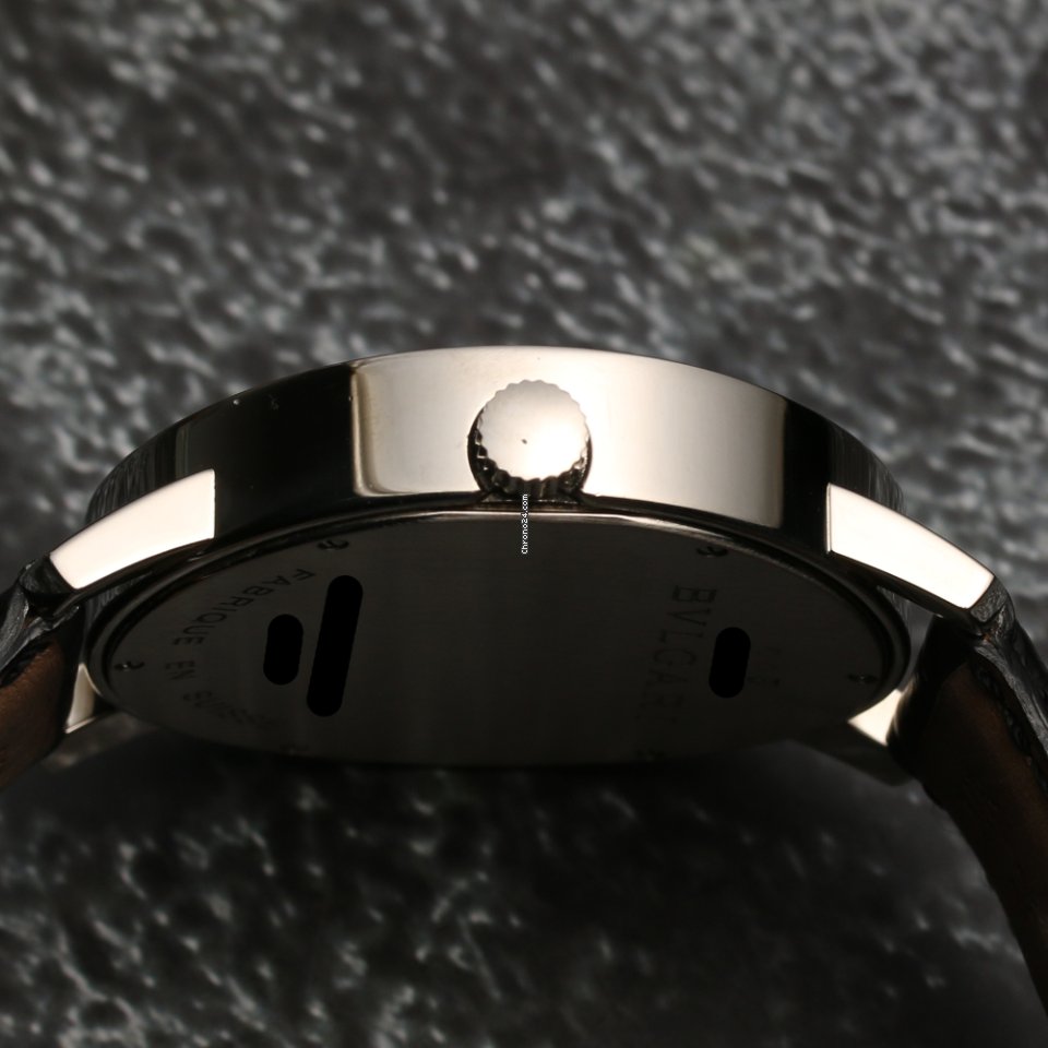 Bulgari Bulgari Mens watch Unisex Automatic White gold BB W 42 GL AUTO Replica 4