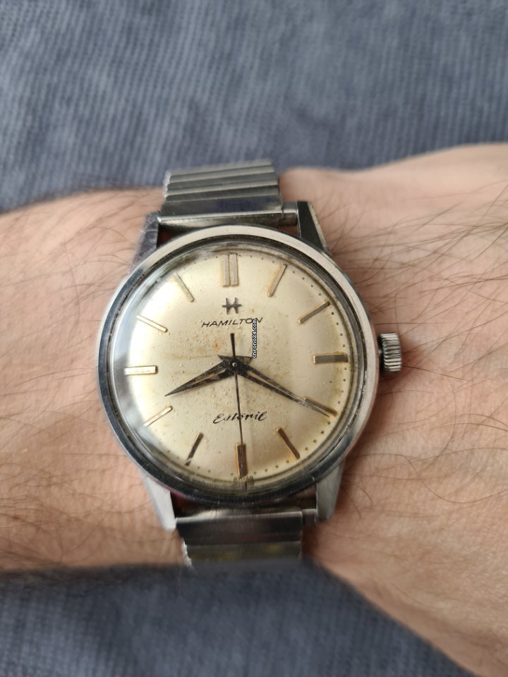 IMG_9081 Hamilton Mens watch Unisex Manual winding Steel 4053-3 Replica 4