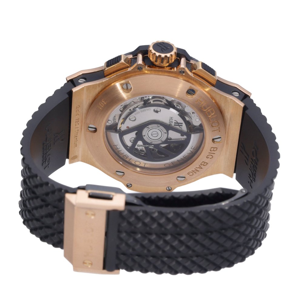 IMG_9081 Hublot Big Bang 44 mm Mens watch Unisex Automatic Ceramic 301.PB.131.RX Replica 4