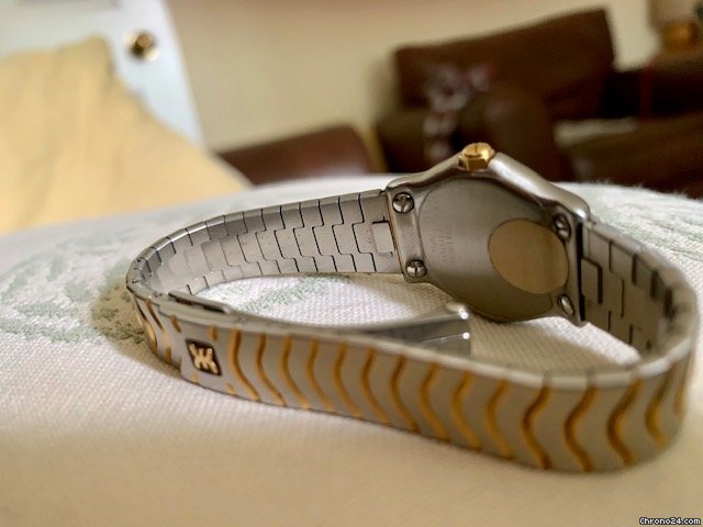 Ebel Classic Womens watch Automatic Gold Steel 166902-X Replica 4