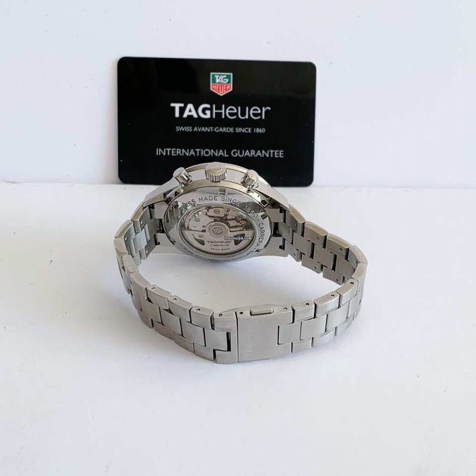 IMG_9081 TAG Heuer Carrera Calibre 16 Mens watch Unisex Automatic Steel CV2017 Replica 4