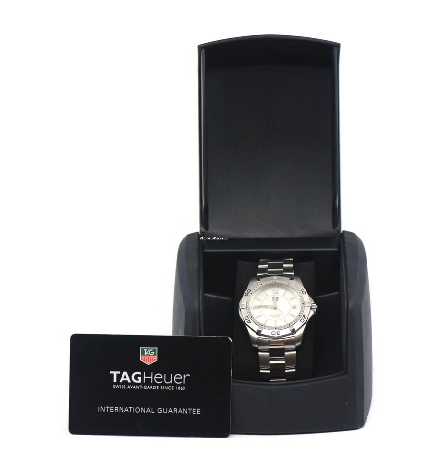IMG_9081 TAG Heuer Aquaracer 300M Mens watch Unisex Quartz Steel WAF1112.BA0801 Replica 4