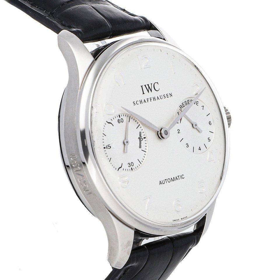 IWC Portuguese Automatic Mens watch Unisex Automatic Platinum IW5000-03 Replica 4