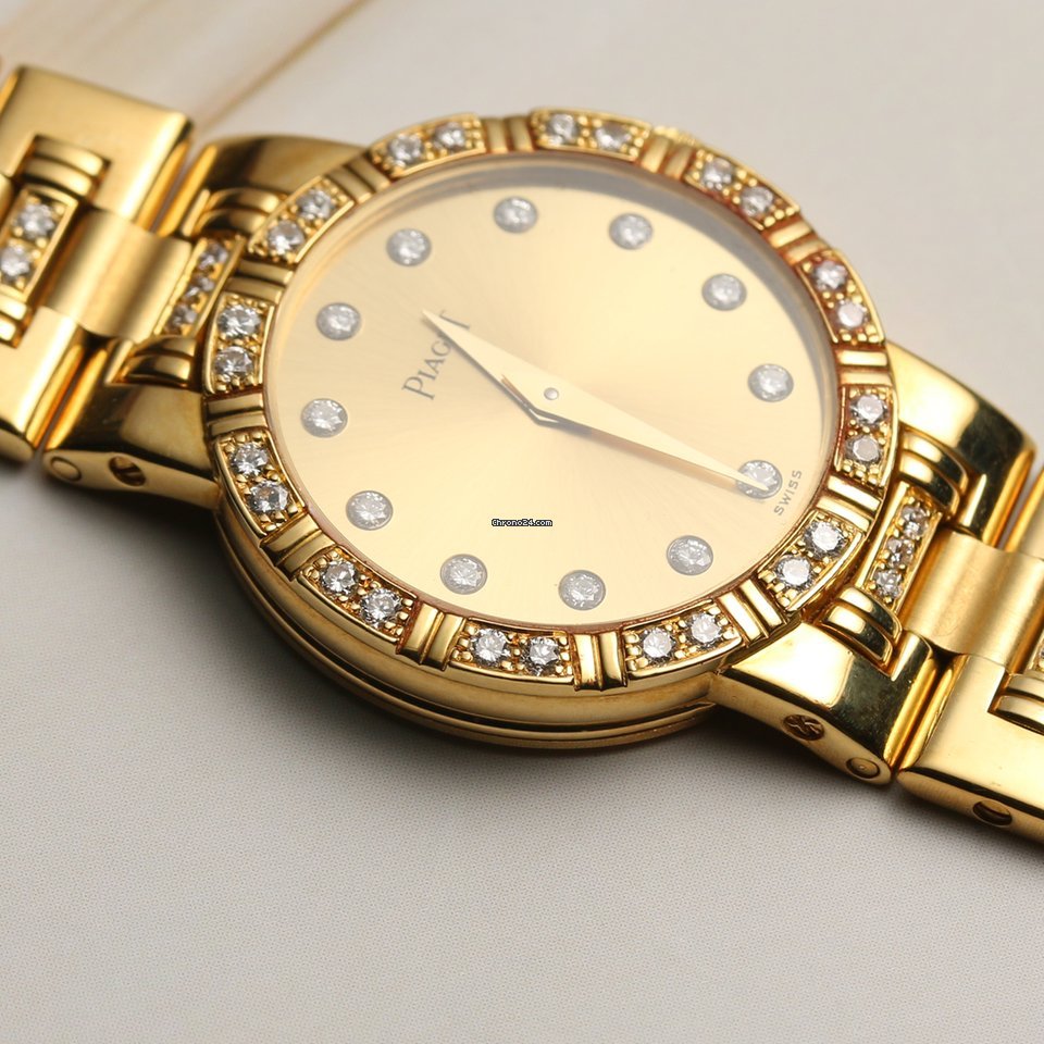 Piaget Dancer Womens watch Quartz Yellow gold 80564 K818 Replica 4
