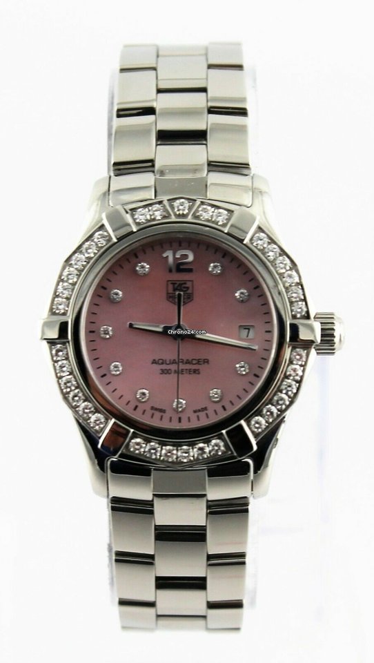 IMG_9081 TAG Heuer Aquaracer Lady Womens watch Quartz Steel WAF141B.BA0813 Replica 4
