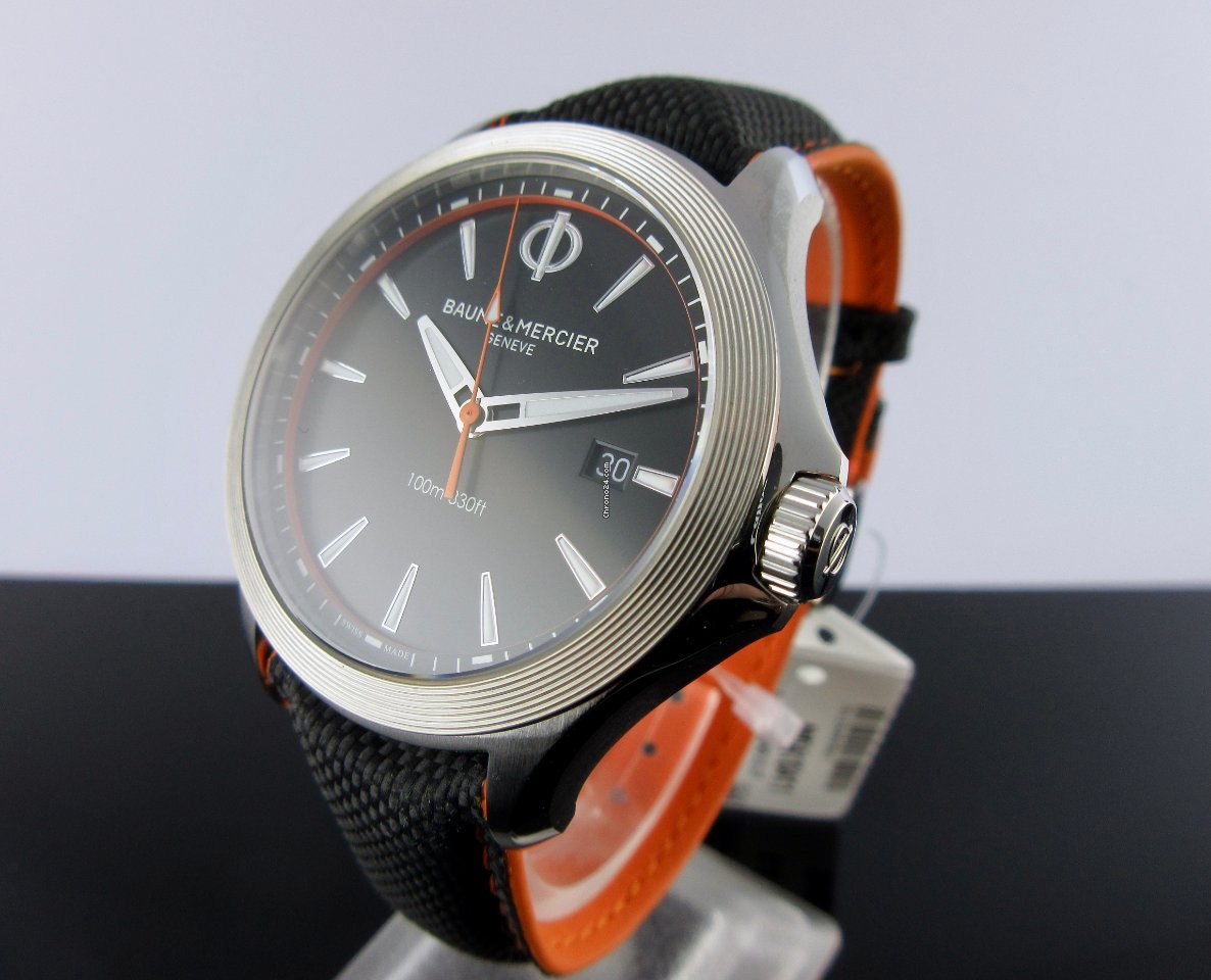 IMG_9081 Baume & Mercier Clifton Mens watch Unisex Quartz Steel MOA10411 Replica 4