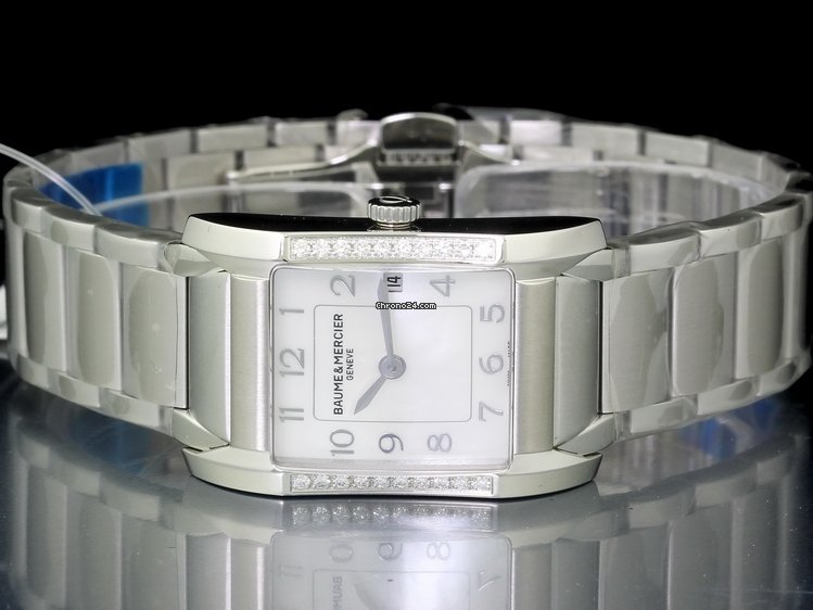 Baume & Mercier Hampton Womens watch Quartz Steel M0A10051 Replica 4
