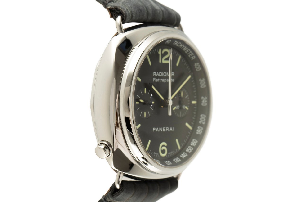 IMG_9081 Panerai Radiomir Rattrapante Mens watch Unisex Automatic Steel PAM00214 Replica 4